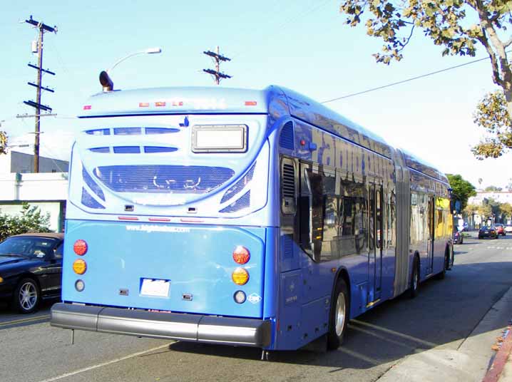 Santa Monica rapid blue bus NABI 60-BRT 5314